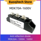 MDK 26A 40A 55A 70A 90A 110A  Anti-reverse Diode 1600V  Photovoltaic Diode Bridge Module Current Protection