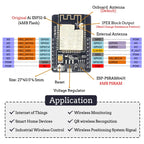 Original ESP32-CAM Camera Module Kit 2.4 GHz WiFi Bluetooth 8MB PSRAM OV2640 Camera Module 66 120 160 Degree 850nm Night Vision