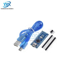 1PCS Arduino Nano Compatible Board ATmega168 ATmega168PA-AU Controller with CH340 CH340C USB Driver Replace CH340G