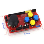 Gamepad Joystick Keypad Shield PS2 for Arduino nRF24L01 Nk 5110 LCD I2C Interface - Gaming Controller Add-Onmodule