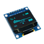 2PCS/lot 0.96 Inch OLED Display Module SSD1306 128x64 Resolution Low Power Consumption I2C Interface for DIY Projects