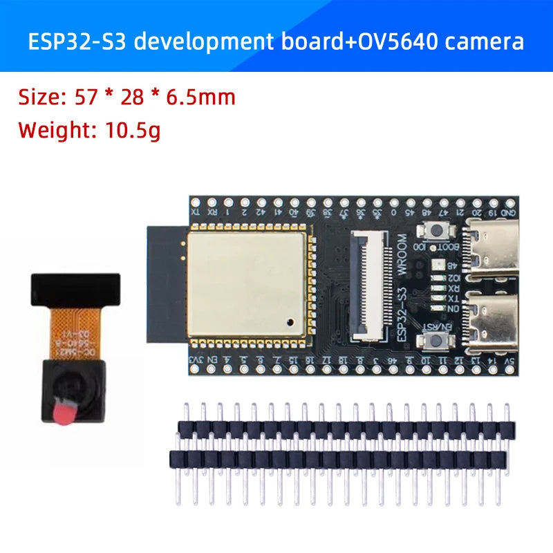 WAVGAT ESP32S3 ESP32-S3 WROOM N16R8 CAM Development Core Board Module OV2640/5640/OV3660 Camera Wireless WiFi+Ble Module