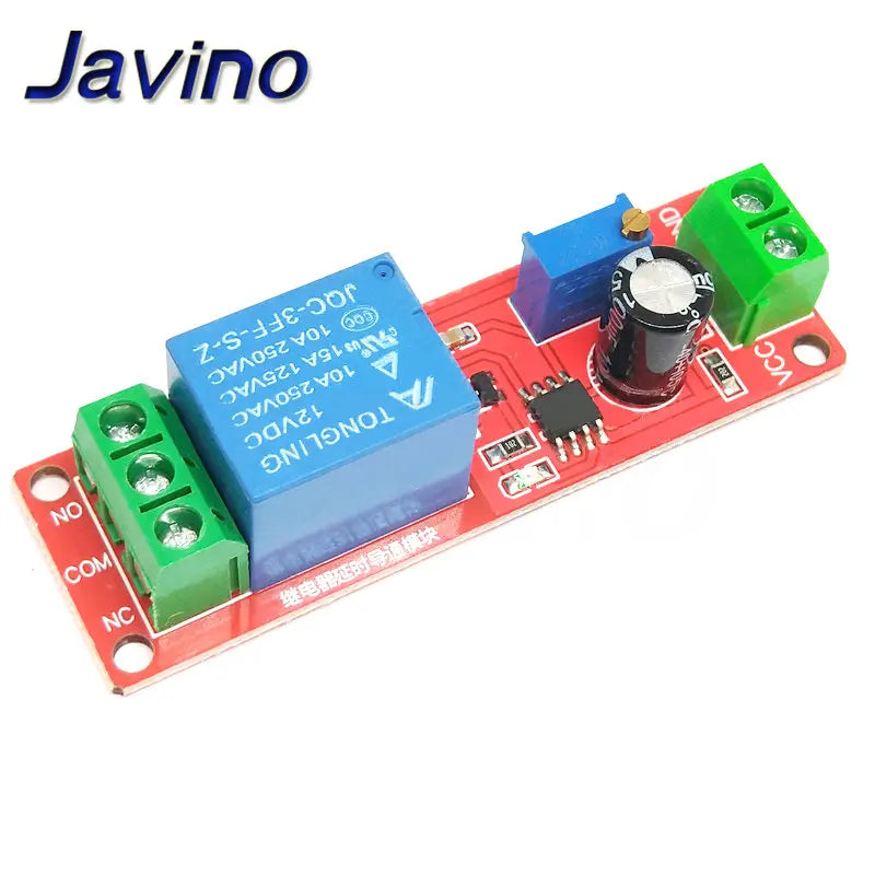 DC 5V 12V Time Delay Relay NE555 Time Relay Shield Timing Relay Timer Control Switch Car Relays Pulse Generation Duty Cycle