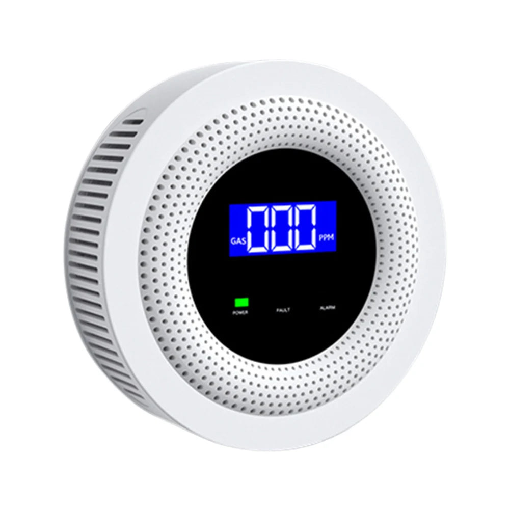 Gas  Sensor Digital Display Natural Gas Sniffer with Temperature Sensor Bluetooth-compatible for LPG Gas Biogas Methane