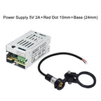 CO2 Diode Module Red Dot Set Positioning DC 5V Laser Engraver CO2 Laser Lens For DIY Co2 Laser Engraving Cutting Head