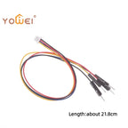 Latest 4209 STEMMA QT / Qwiic JST SH 4-pin To Premium Male Headers Connecting Cable 200mm Length