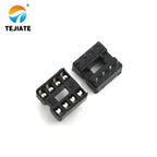 10PCS IC Sockets DIP6 DIP8 DIP14 DIP16 DIP18 DIP20 DIP24 DIP32 DIP28 DIP40 pins Connector DIP Socket 6 8 14 16 18 20 24 28 40Pin