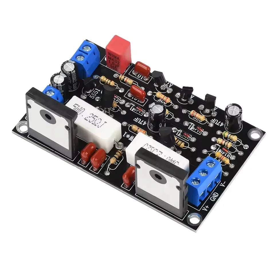 2SC5200+2SA1943 Tube 100W DC 35V Mono Channel HIFI Audio Amplifier Board