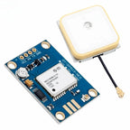 NEO-M8N GPS Module GPS+GLONASS Dual Mode 10Hz GPS Receiver Update with Ceramic Antenna for Drone RTK & Robotics NEO-6M neo M8N