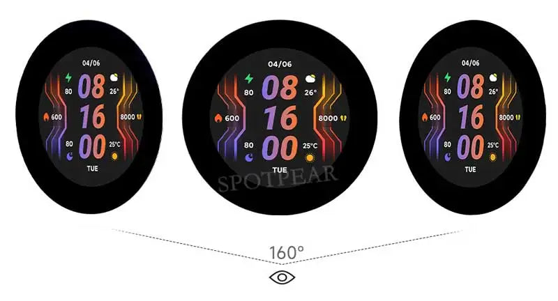 Waveshare 2.8 Inch Round Display ESP32 S3 Development Board 480×480 WiFi BT5 8MB PSRAM 16MB Flash 6-Axis IMU RTC Touch Optional