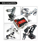15/20/25/30/35kg Metal Digital Servo 4.8-8.4V 180/270 Degree Dual-Axis Servo Brushed Motor Angle Control for Robots RC Cars