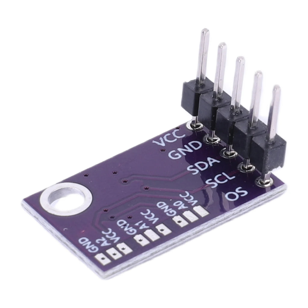 LM75 LM75A Temperature Sensor Module LM75BD High Precision Development Board DIY Projects/Smart Home/Industrial Control