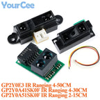 GP2Y0A41SK0F GP2Y0A51SK0F GP2Y0E03 IR Infrared Ranging Sensor Module 4-30cm 2-15cm 4-50cm Distance IR Sensor GP2Y0A41SK