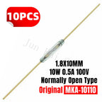10PCS Original Reed Switch MKA07101/10110/14103/16101/20101/50202 7MM/10MM/14MM/16/20/50MM Normally Open Magnetic Contact Sensor