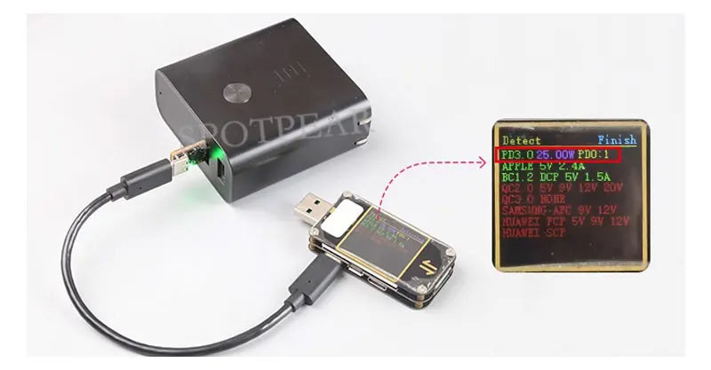 Raspberry Pi 5 USB A C Mini PD Trigger Activation Power Adapter To Solve Non-PD-Power System Error Warning