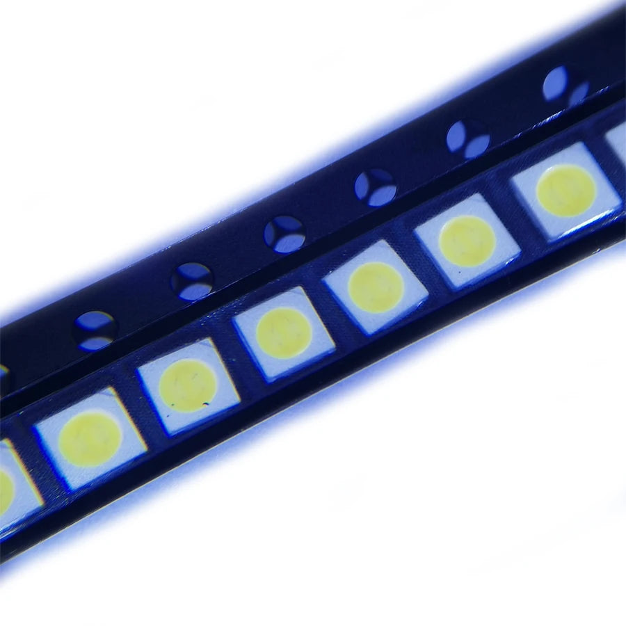 500PCS/Lot 3030 SMD LED Beads 3V Cold White 1.5W  For Everlight TV Backlight Application