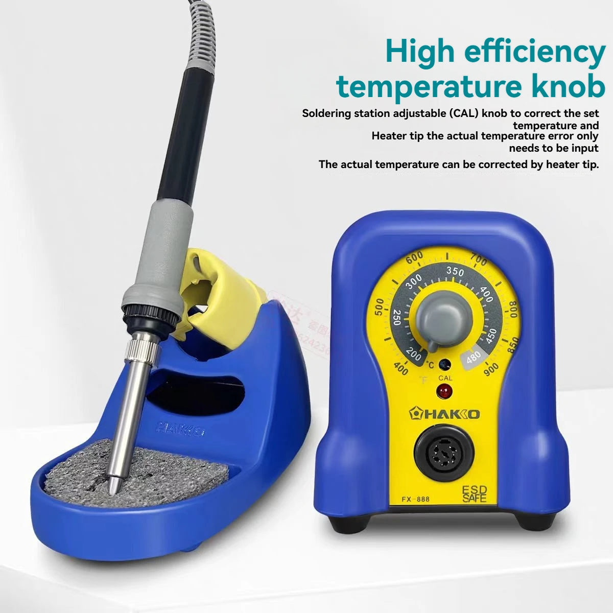 FX‑888 FX‑888D Electric Soldering Iron Kit, Constant Temperature Soldering Station Set Upgraded Version of 936