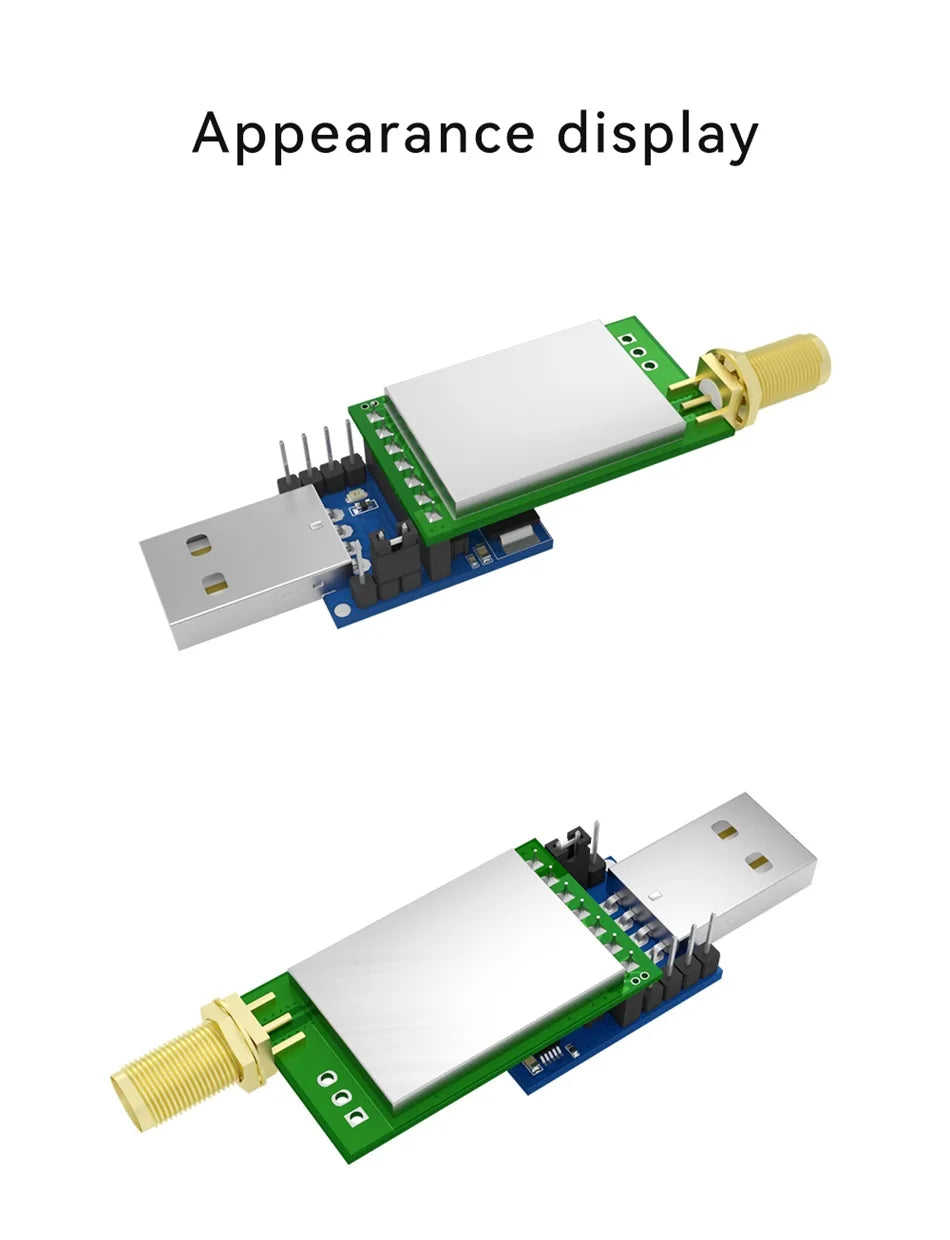 CH340X/CH9102X UART USB to TTL 3.3V 5V USB UART CP2102 CDSENET E15-USB-T2 Wireless Test Board Adapter For RF Serial Module