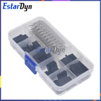 310pcs Dupont Jumper Wires Kit, 2.54mm Pin Headers 1-8 Pin Male/Female with Housing for Raspberry Pi Breadboard DIY