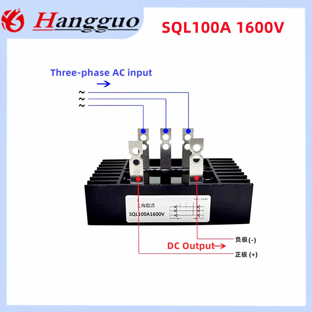 150A rectifier QL150A 1000V 1600V Single-phase bridge module SQL150A 1000V 1600V Three-phase bridge rectifier