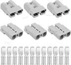 Car RV Solar System Accessory 1/2/6/10Pcs 50A Anderson Style DC Plug Connector Battery Charger Power Tool Fitting Parts