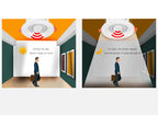 5W 10W 15W 20W PIR Motion Sensor Downlight 85-265V Human Infrared Induction LED Spotlight for Entrance Corridor Hallway Stairs