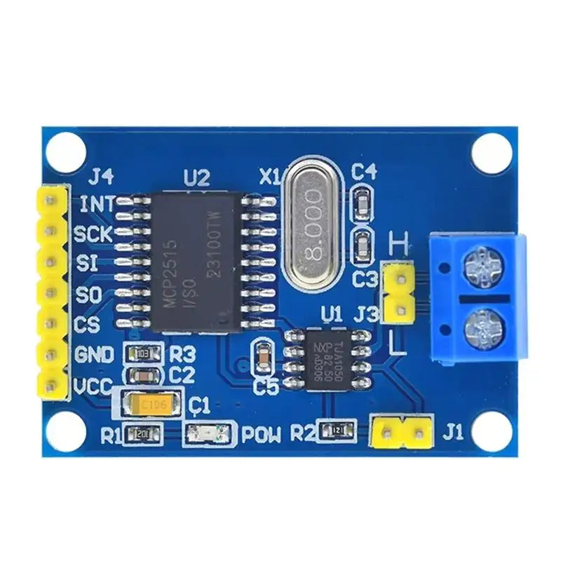 NEw 1PCS MCP2515 CAN Bus Module TJA1050 Receiver SPI For 51 MCU ARM Controller DIY Electronic Development Projects