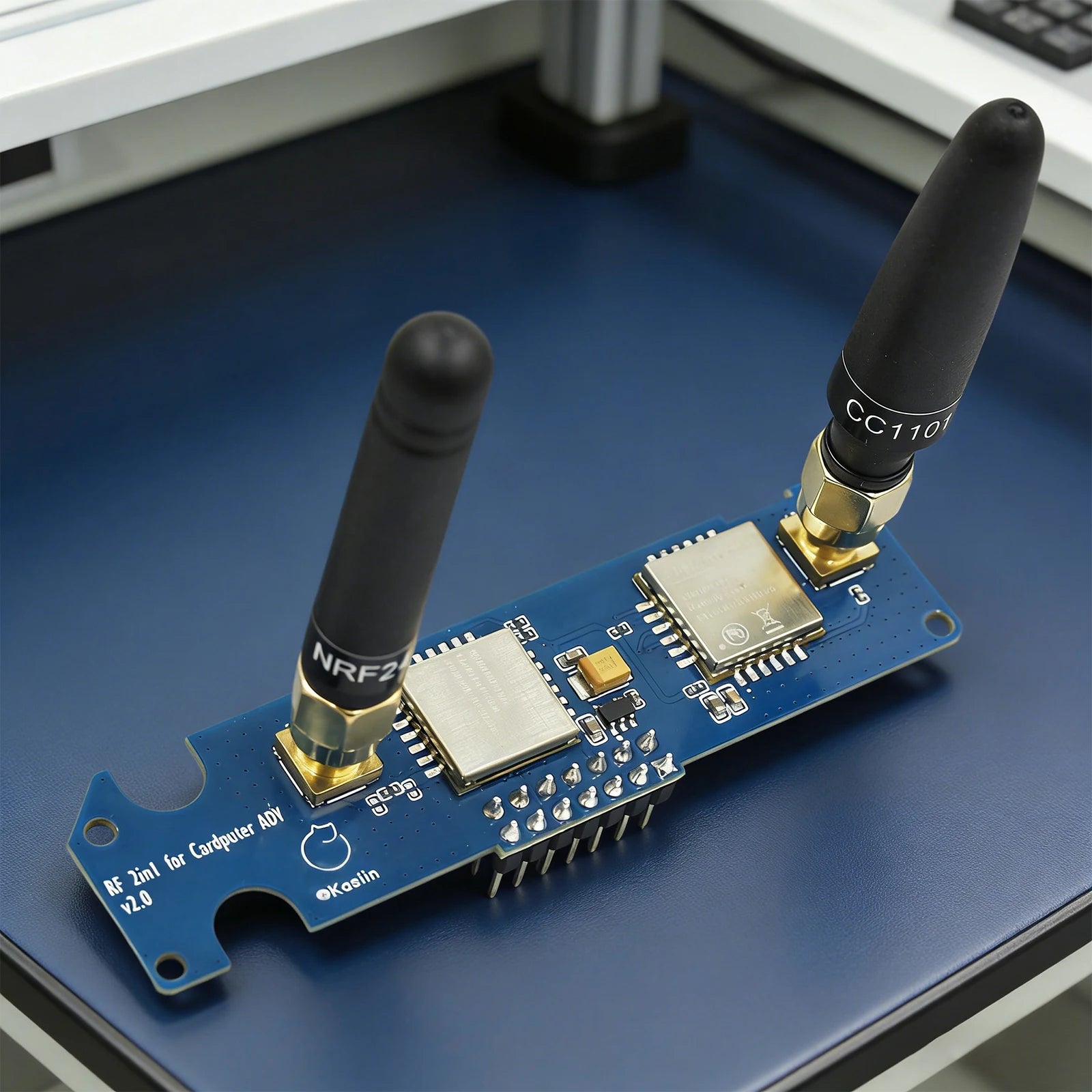 For M5stack Cardputer NRF24& CC1101 Dual-Bands Board with Antennas Enhanced Antenna Stability Tool