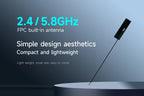 10PCS 2.4G Antenna FPC CDSENET TX2400-FPC Build in Antenna Small Size Interface Light Weight Small Size