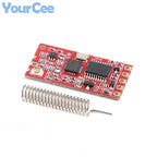 10pcs/1pc HC-12 SI4463 433Mhz Wifi Wireless Serial Port Module HC12 1KM 1000m 433MHz Receiving Transmitting Board TSSOP/QFN