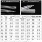 1~10m Transparent 1.6~ 50mm 3:1 Heat Shrink Tubing With Glue Double Wall Adhensive Lined Wire Polyolefin Cable Sleeve Waterproof