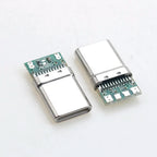 1-10PCS Type-C OTG Male 4P with 5.1K Resistance Data Power Adapter 4 Solder Joint Plug USB Adapter