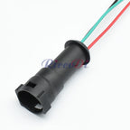 1 Set 3 Pin 1.5mm 1-926554-1 Black Male Female Auto Waterproof Connector DJ3031-1.5-11/21 Plug Round Sheath