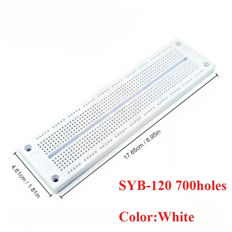 1pcs Breadboard MB102 ZY-204 PCB Bread Board 170-1600 Point Prototype PCB Solderless Breadboards Protoboard Circuit PCB DIY Kit