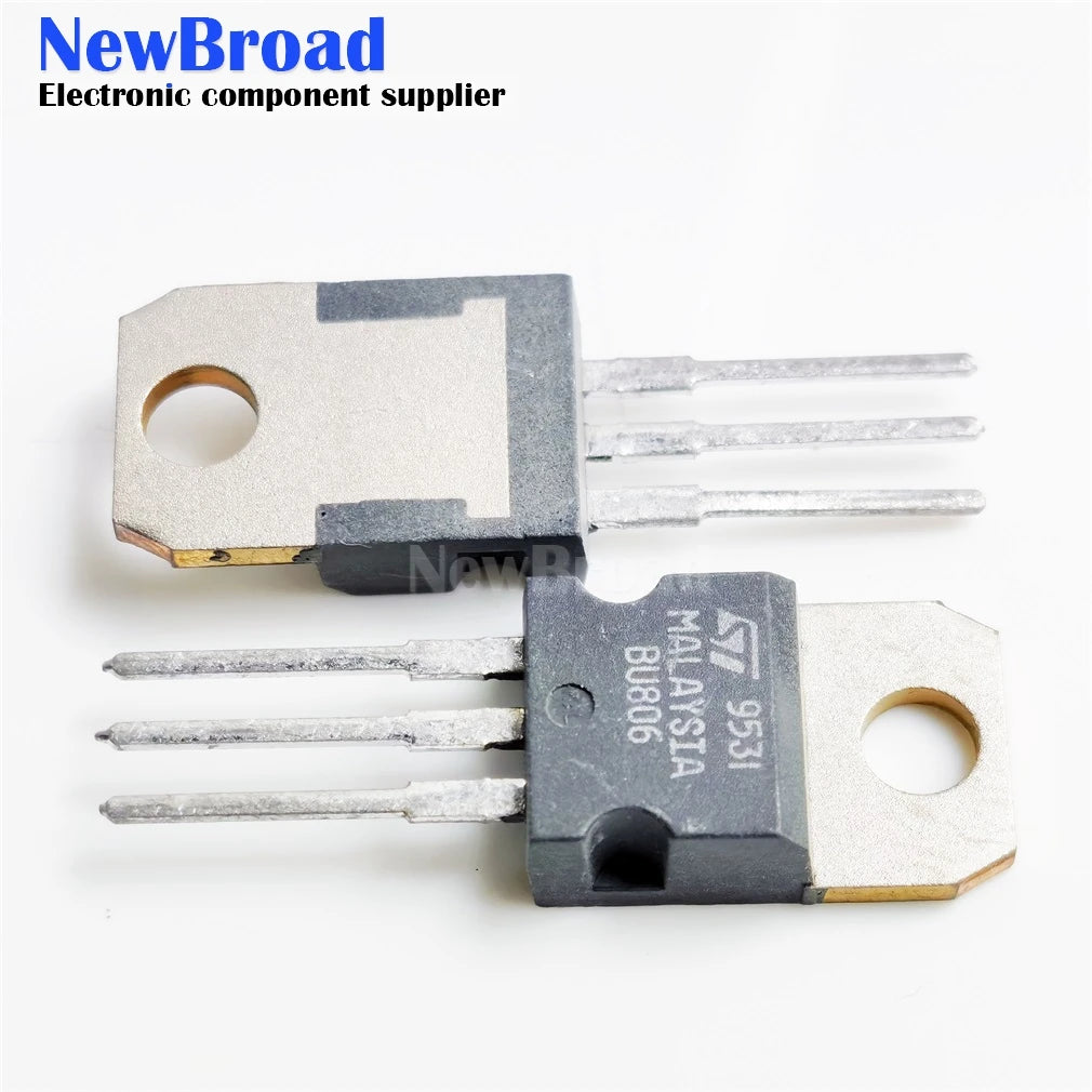 5 Pieces BU406 TO-220 BU806 200V/7A/60W NPN Power Transistor