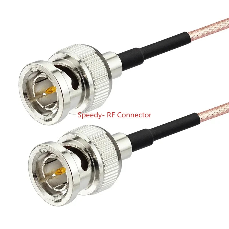 75 Ohm RG179 Pigtail Cable BNC Male Straight Right angle To BNC Male Female for HD-SDI 3G-SDI Vedio CCTV Camera Camcorder  RF