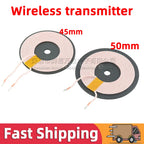 5pcs Wireless Charger Transmitter Receiver Coil Qi Standard Wireless Charging Transmitting Receiving DIY PCB Transmit Coil
