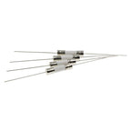 20PCS 5x20mm Ceramic Slow Blow Fuse with Pins, 250V Time Delay Tube Fuses 0.5A-15A for Power Supply