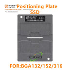 Amaoe BGA Reballing Stencil Template For SSD NAND Flash Memory Chip IC BGA132 BGA316 BGA152 Positioning Solder Plate Tin Net