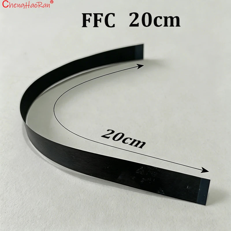1PC Ribbon Flat FPV HDMI-Compatible Connector Flexible Cable Raspberry Pi 4 Micro HDTV To HD/Mini HD Female 90 Degree FFC 20pin