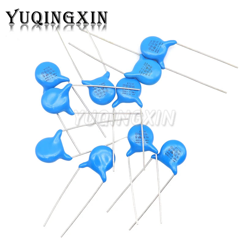 20pcs Safety Y Capacitor 470PF 1000PF 1NF 2.2NF 4.7NF 10NF 0.001UF 0.0022UF 0.0047UF 470P 250VAC 400VAC 102M 103M 471M 222M 472M