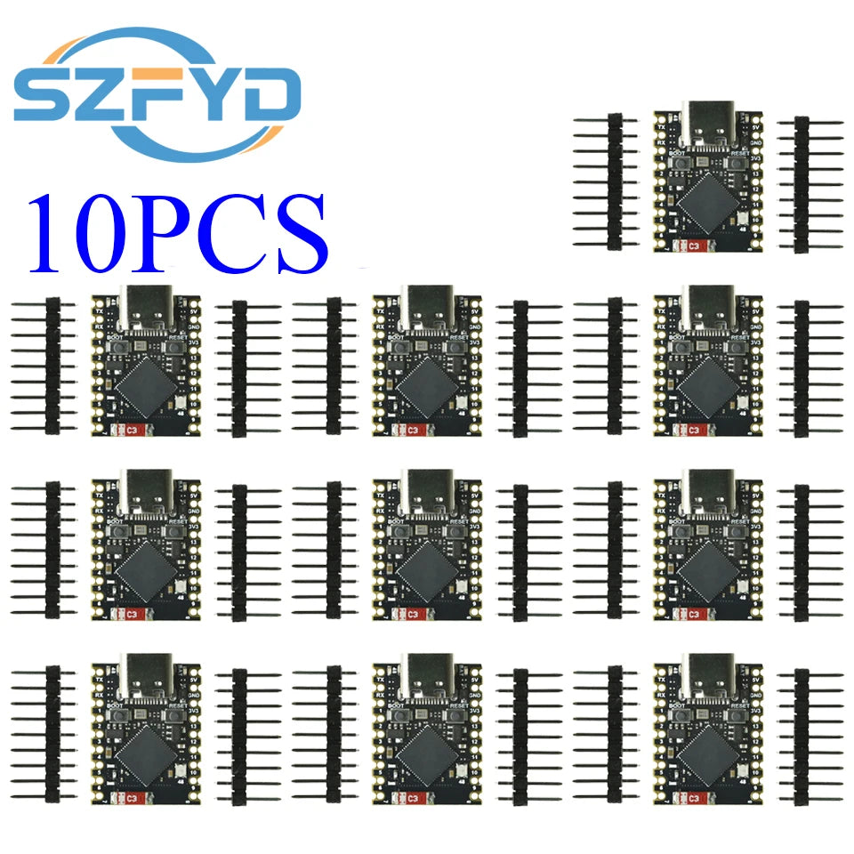 1-10PCS For ESP32-S3 Supermini Dev Board, WiFi BT 5.0 Wireless Module, Ultra-Small Size ESP32-S3FH4R2 for Arduino MicroPython