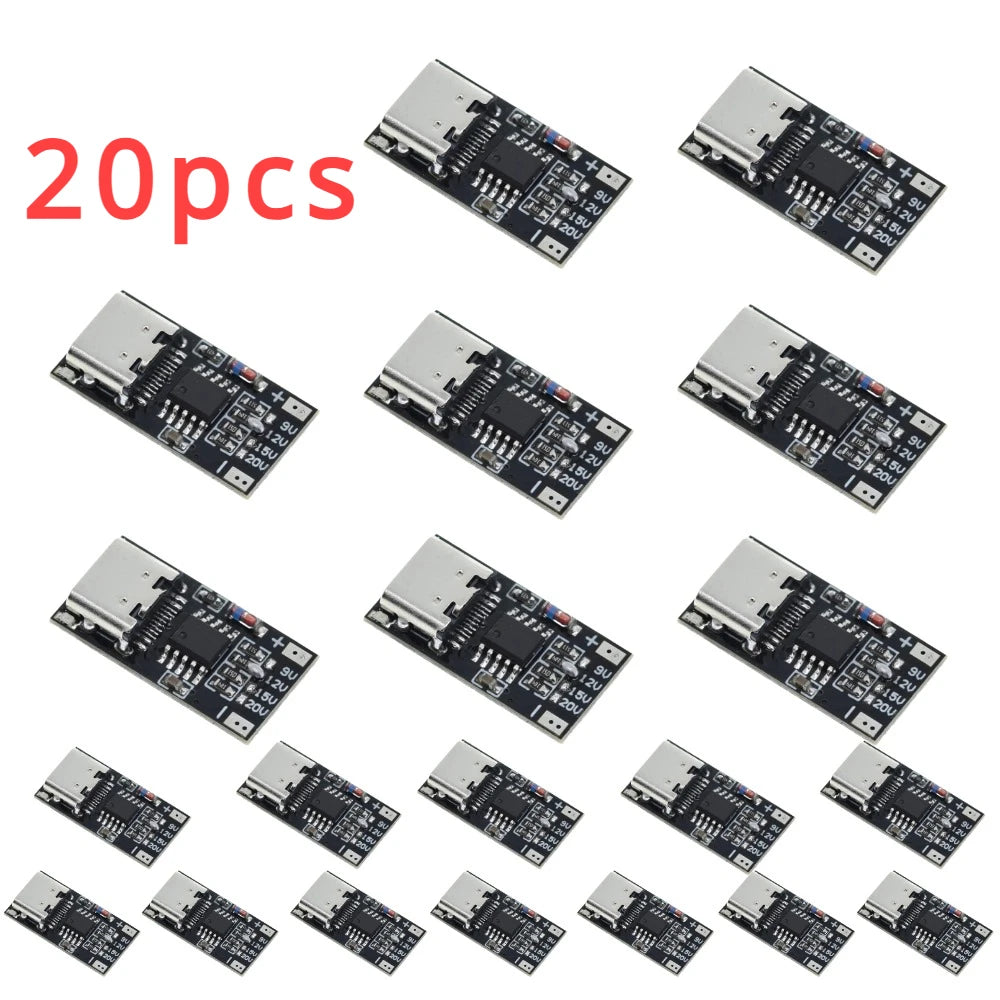 1-20PCS PD/QC/AFC Type-C Decoy Board USB Boost Module PPS/QC4  FCP AFC Type-C Trigger Polling Detector Power Fast Charging