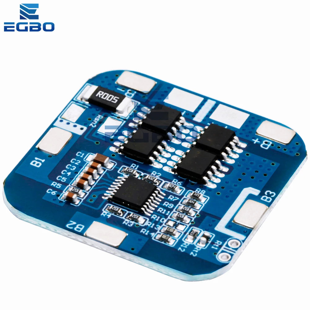 LiFePO4 BMS 4S 3.2V 12.8V 10A Battery Protection Board for 18650 Cells 3.6V 14.4V Charger Module/Overcharge/Discharge Protection