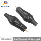 5PCS/LOT Pure Copper Alligator Clip Flat-Mouthed Small Copper Clip Without Toothed Small Copper Clip