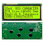 20x4 2004 Big Large Size Character  Lcd Display I2C IIC Blue White Green Size 146x62.5mm 5v LC2042 WH2004L AC204B  SBS02004A0