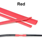 1M-25M 0.6mm~40mm Black Red Polyolefin Shrinking Assorted Heat Shrink Tube Cable Insulated SleeveTubing Wire Connector Protector