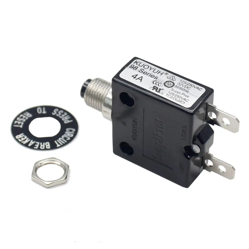 5PCS KUOYUH 98 Series Mini Circuit Breaker Overload Protector Switch 3A 4A 5A 6A 7A 10A 15A 20A 25A 30A 32A 35A 40A 50A