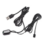 Uxcell Infrared IR Extender Cable Single Receiver and Emitter Repeater System USB Wire Adapter