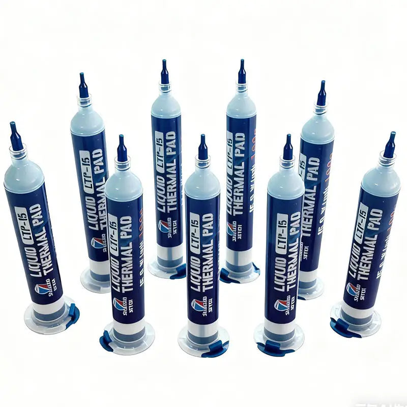 LTP-15 Liquid Thermal Pad 10g 20g 30g 50g 100g Blue 15.8W/mk Thermal Compound for CPU GPU Laptop PS5 Smartphone OEM Thermal Gel